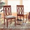 Baxton Studio Cherese Modern and Contemporary Grey Fabric and Walnut Brown Finished Wood 2-Piece Dining Chair Set 183-10545-Zoro - alternate 3